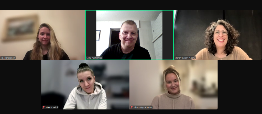 Mandy Salem-Aubry's day. She talked about professional networking and entrepreneurship.